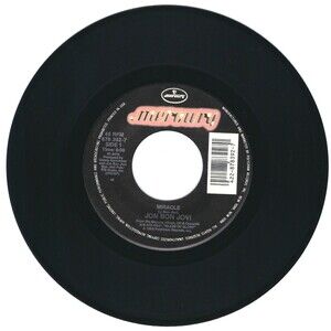 Jon Bon Jovi 45 RPM - Miracle / Blood Money - Mercury M-